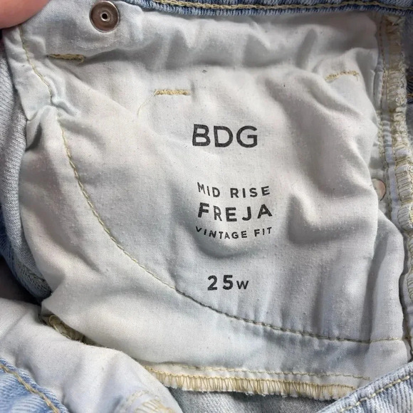Urban Outfitters BDG Mid Rise Freja Vintage Fit 25 - Picture 5 of 9
